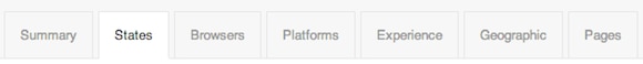 real user monitoring states